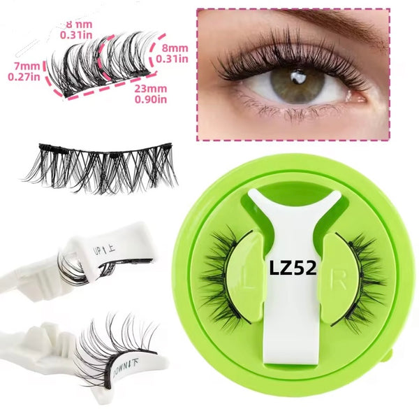 LZ52 Soft Glow Magnetic Lashes – Natural Everyday Look