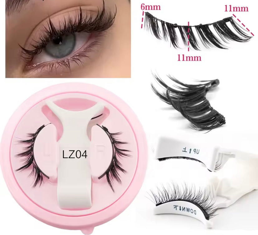 LZ04 Everyday Glam Magnetic Lashes – Enhanced Volume Look