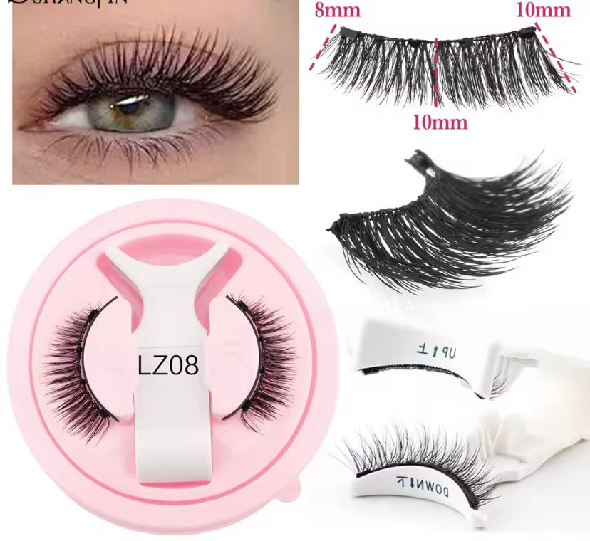 LZ08 Everyday Glam Magnetic Lashes – Enhanced Volume Look