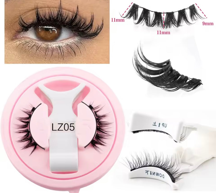 LZ05 Everyday Glam Magnetic Lashes – Enhanced Volume Look